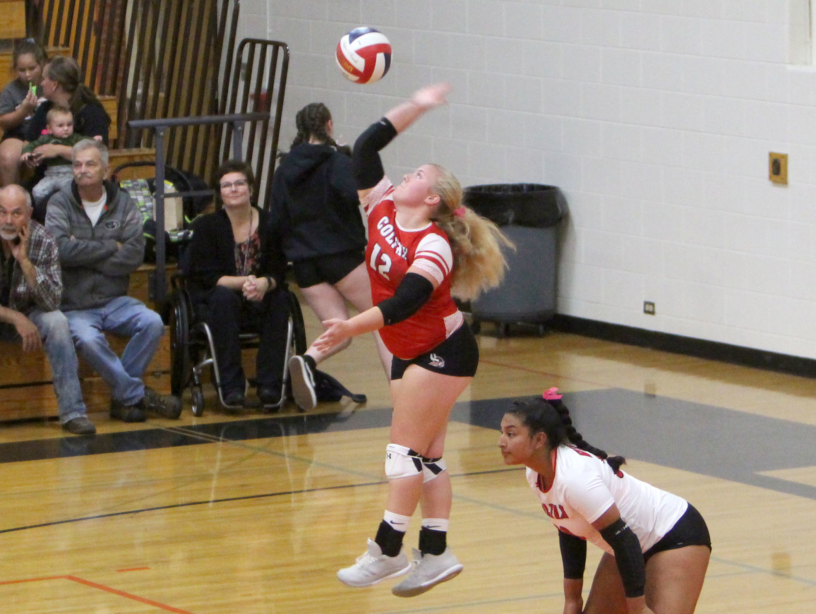 Colfax at Bloomer volleyball 10-8-19